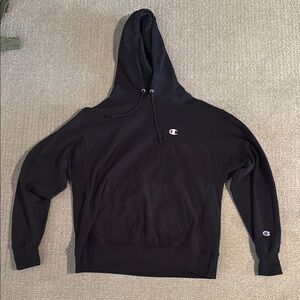 Champion Black Pullover Hoodie